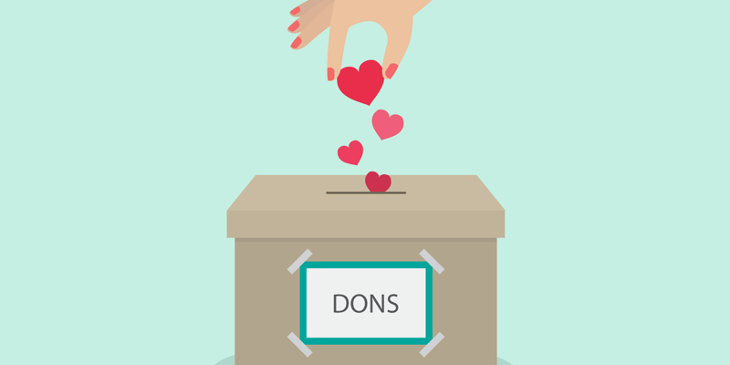 dons Boite à dons déductibles - Conseils de Bufiscom