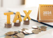 Concept du nouvel an fiscal des entreprises 2024.